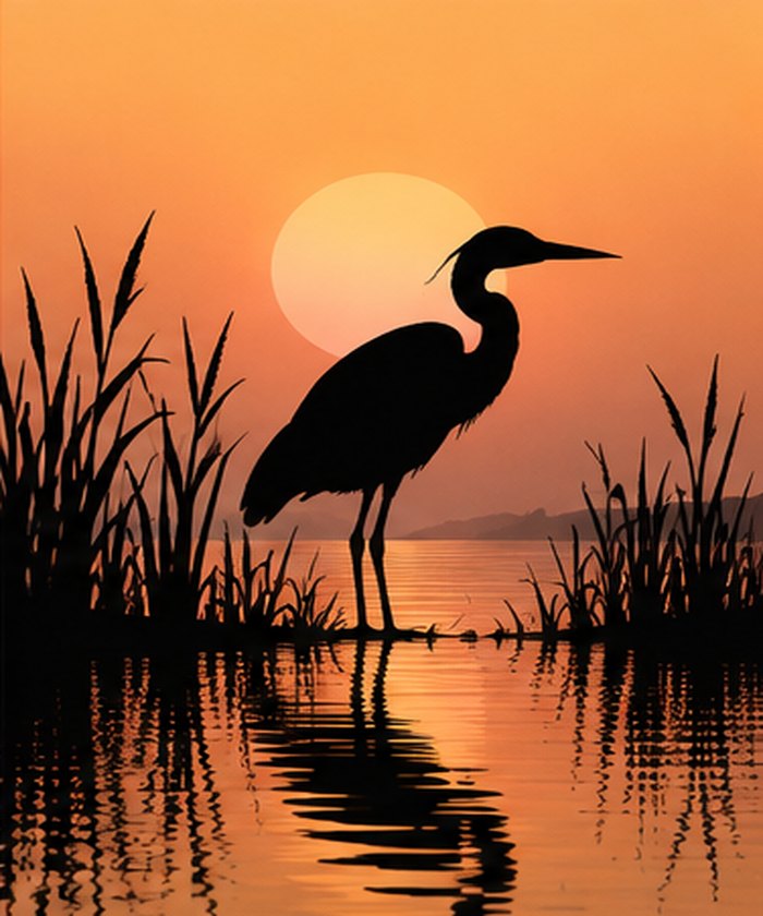 Silhouette art art style
