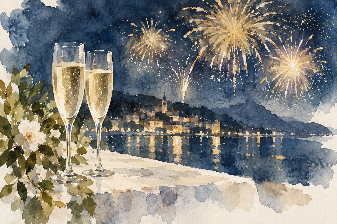 New year art prints