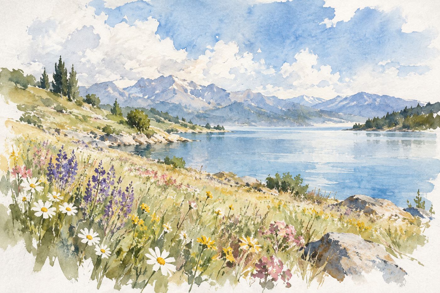 Summer art prints