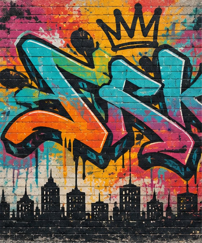Graffiti art style