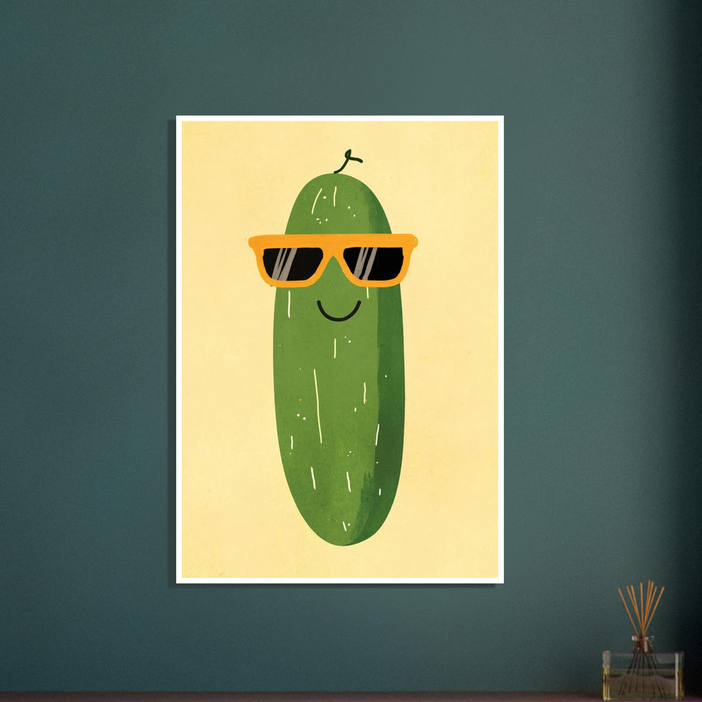 animal art print for the living room, soft painterly artwork on matte paper