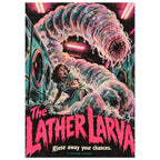 Lather Larva Retro Horror Poster