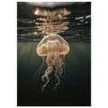 Deep Sea Fish Portrait wall art print by Printavelle – close-up