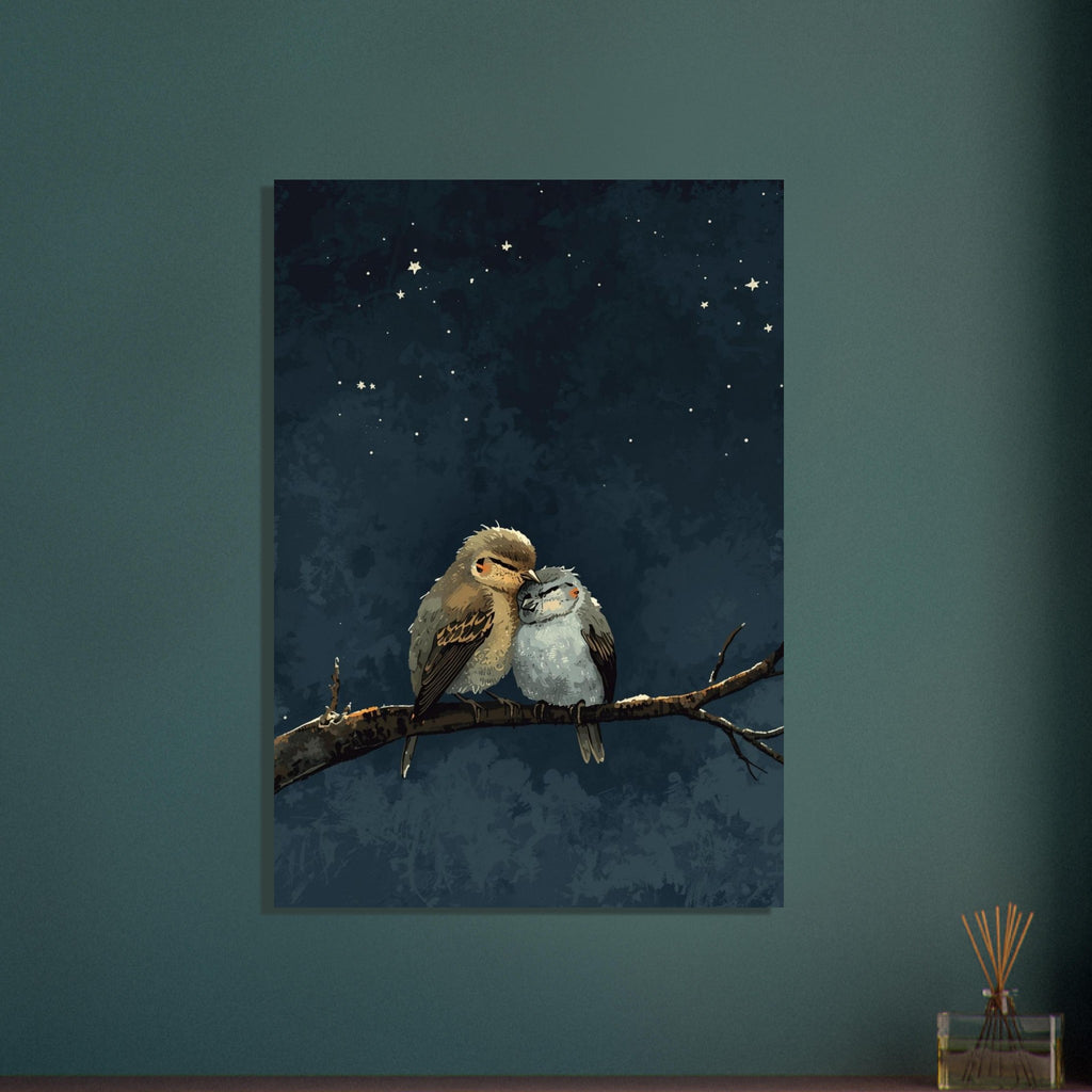 Small Garden Bird Study Fine wall art print by Printavelle – close-up