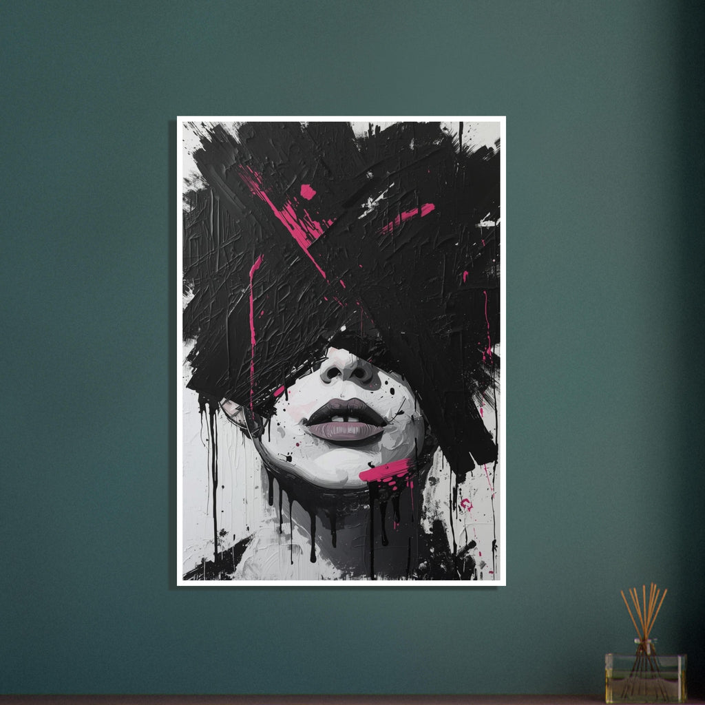 ja för just den här art print for the living room, soft painterly artwork on matte paper