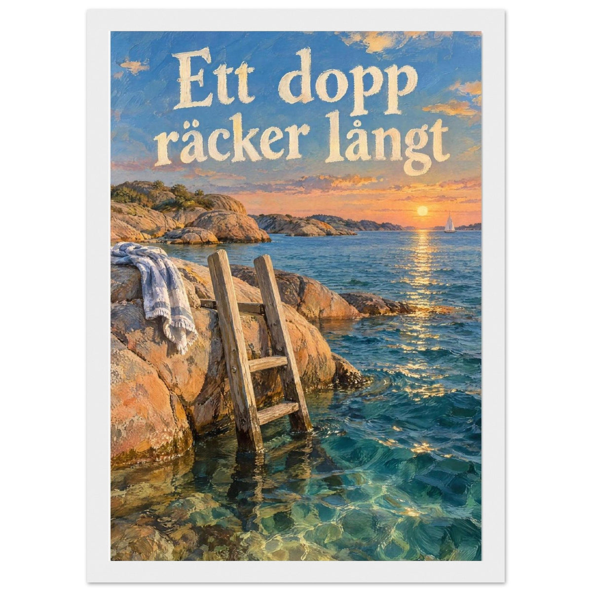 Ett dopp räcker långt – Framed