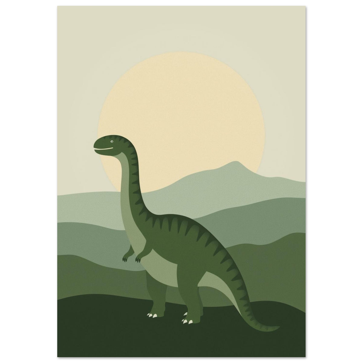 Dinosaur Study Fine Art Print