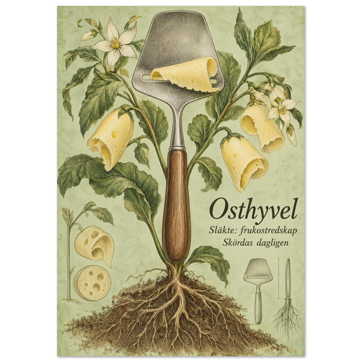 Osthyveln – skördas dagligen