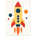 wild animal art print for the living room, soft painterly artwork on matte paper