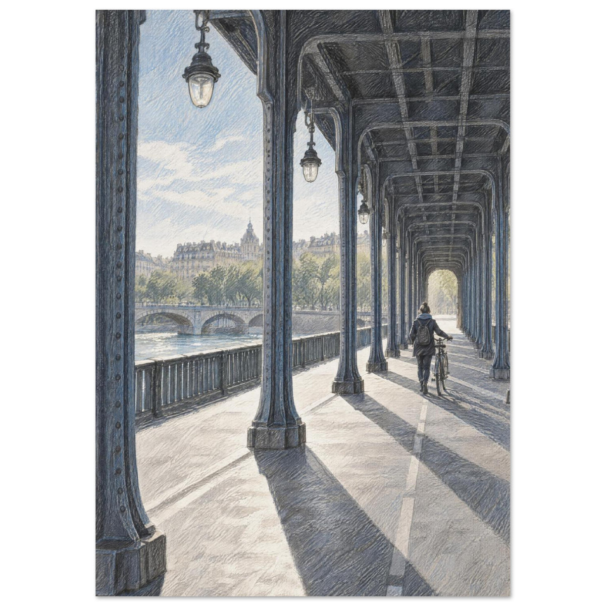 Paris under järnbalkarna
