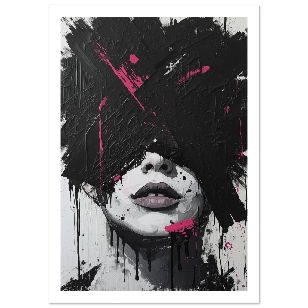 ja för just den här art print for the living room, soft painterly artwork on matte paper