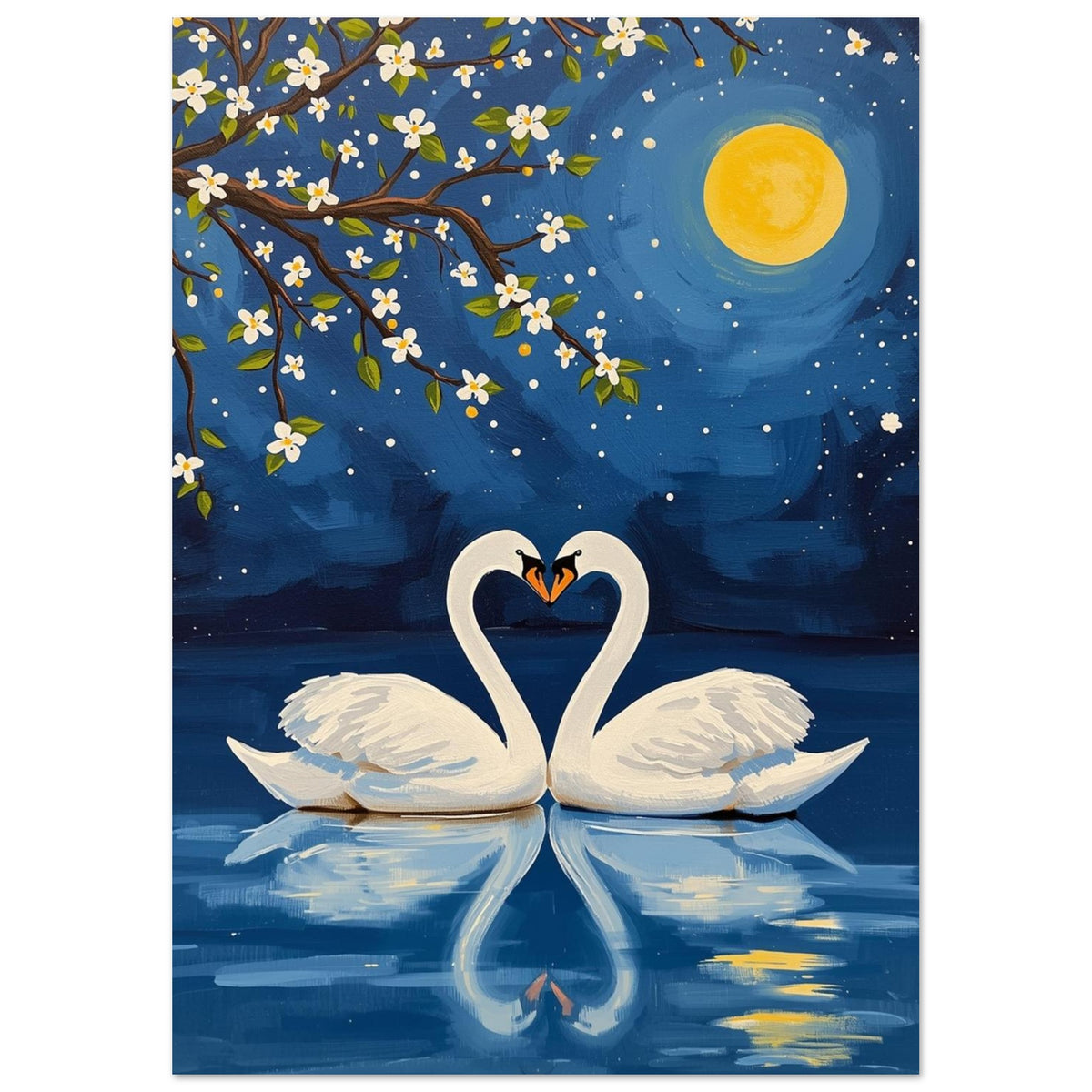 Swan Study Fine Art Print