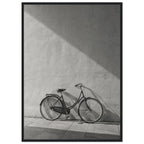 Bicycle Black And White Art Print – Framed