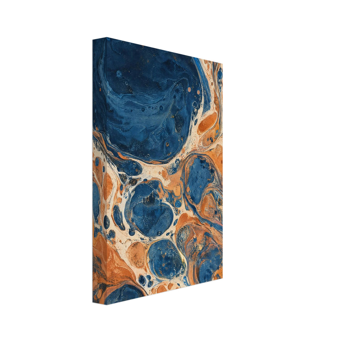 Färgen flyter fritt – Canvas