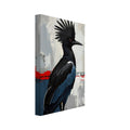 eagle art print for the home office, soft painterly artwork on matte paper
