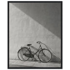 Bicycle Black And White Art Print – Framed