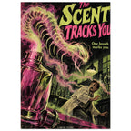 Scent Monster Retro Horror Poster