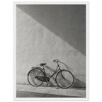 Bicycle Black And White Art Print – Framed