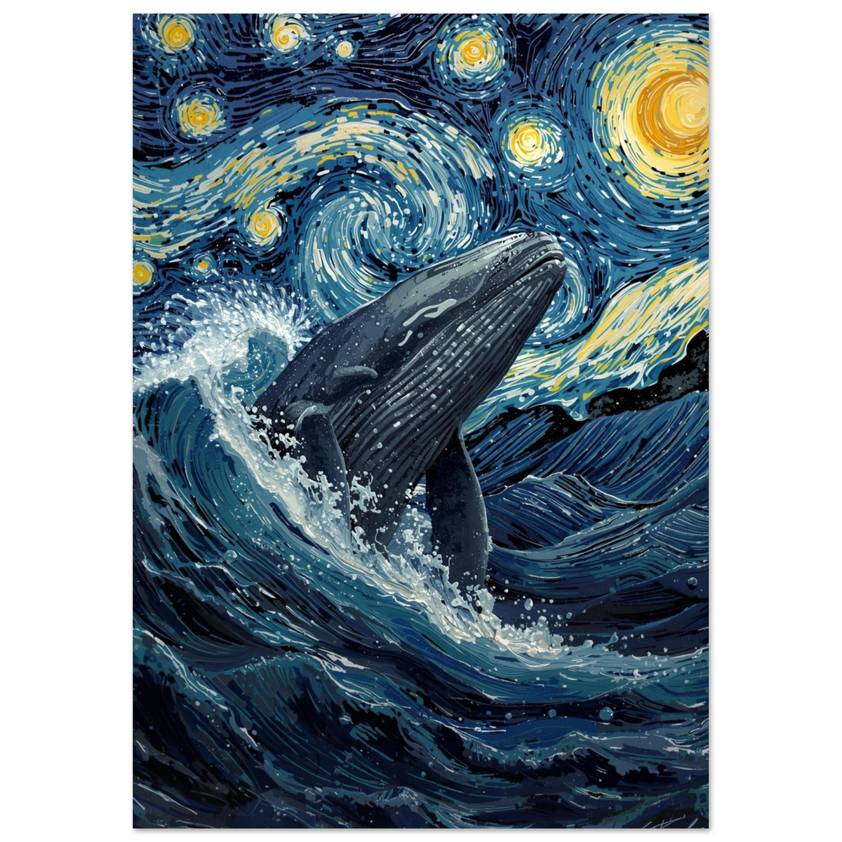 Whale Study II Fine Art Print