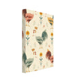 rooster art print for the kitchen, soft painterly artwork on matte paper