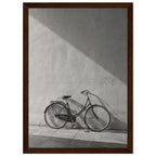 Bicycle Black And White Art Print – Framed