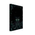 owl art print for the nursery, soft painterly artwork on matte paper