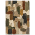 original abstract composition art print for the living room, soft painterly artwork on matte paper