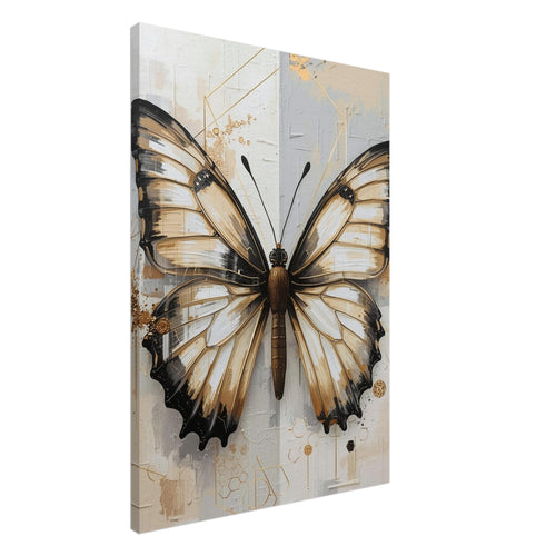 butterfly art print for the bedroom, soft painterly artwork on matte paper