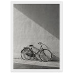 Bicycle Black And White Art Print – Framed