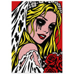 (4) art print for the living room, soft painterly artwork on matte paper