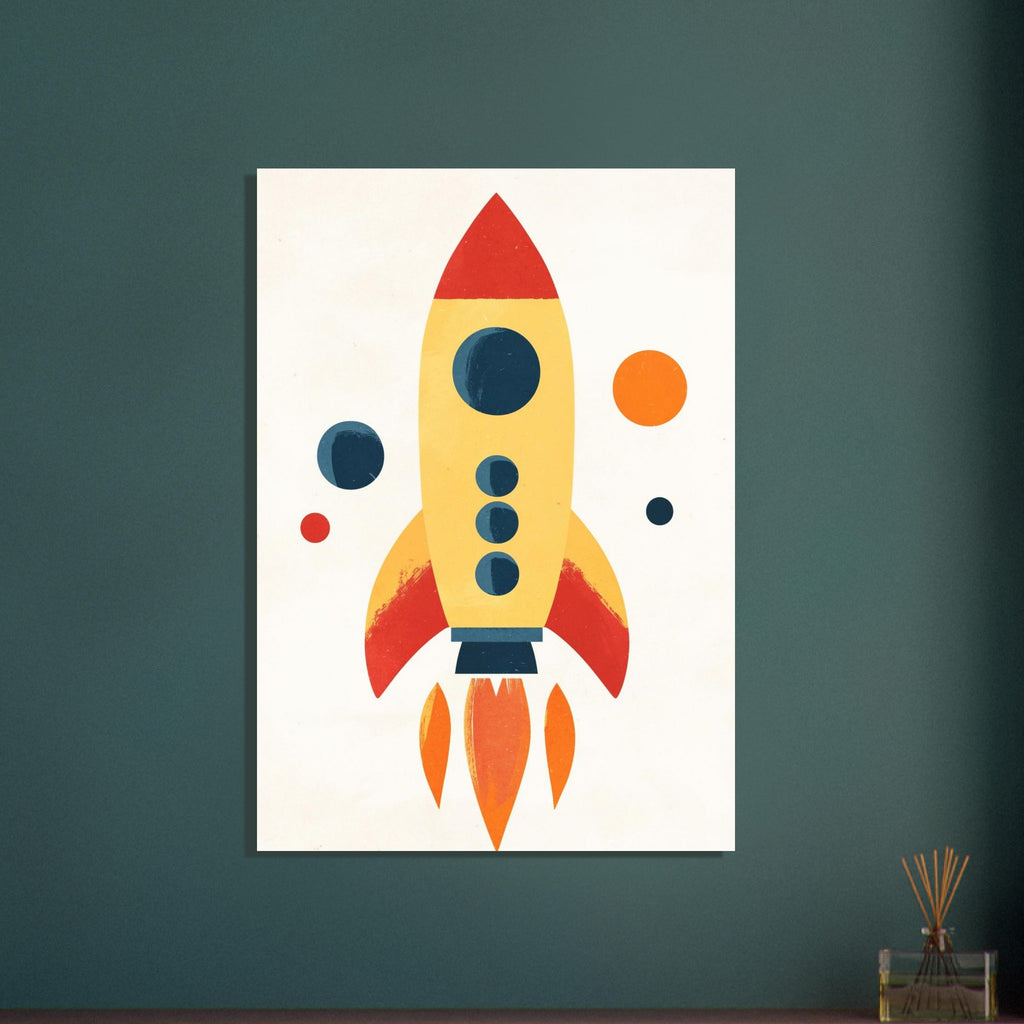 wild animal art print for the living room, soft painterly artwork on matte paper