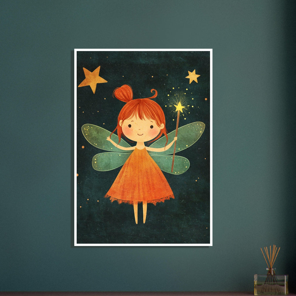 wild animal art print for the living room, soft painterly artwork on matte paper