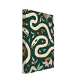 snake art print for the home office, soft painterly artwork on matte paper