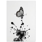 The Gentle Butterfly wall art print by Printavelle – close-up