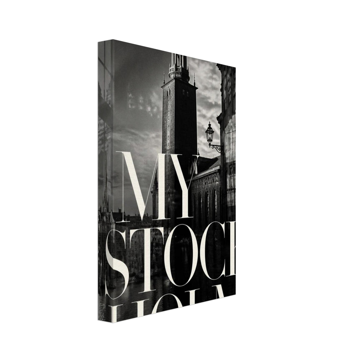 Stockholm City Photography Poster – Canvas