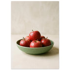 Red Apples Still Life – photography wall art print by Printavelle – close-up