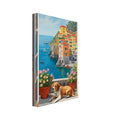 dog art print for the living room, soft painterly artwork on matte paper