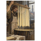 Candle Maker Traditional Art Print