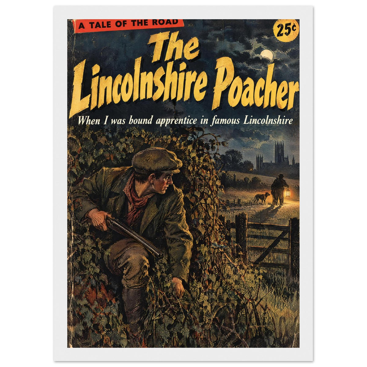 The Lincolnshire Poacher Vintage Art Print – Framed