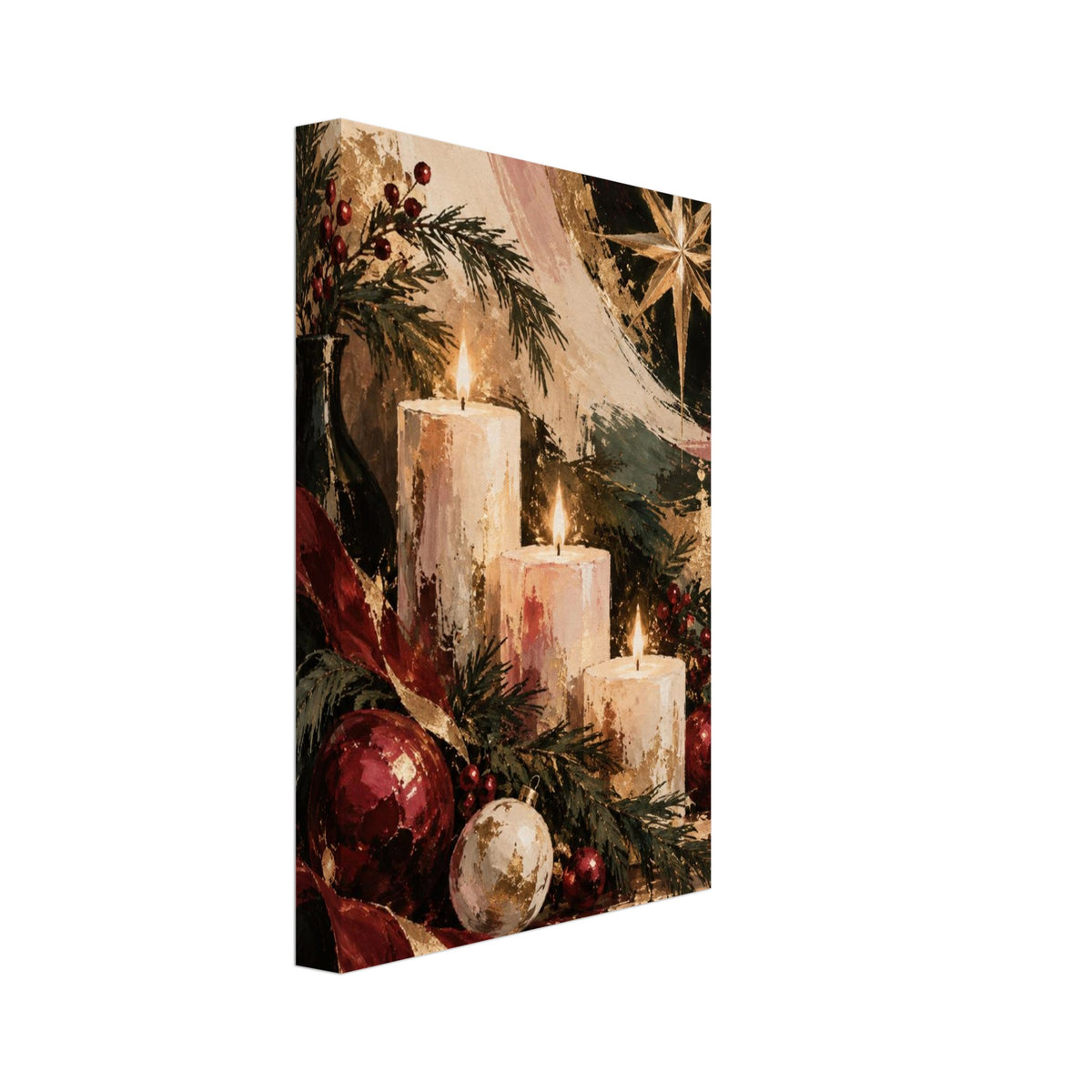 original abstract composition art print for the living room, soft painterly artwork on matte paper