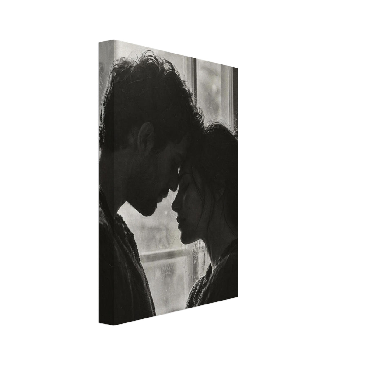 Couple Black And White Photography Art Print – Canvas