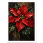 original abstract composition art print for the living room, soft painterly artwork on matte paper