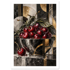 original abstract composition art print for the living room, soft painterly artwork on matte paper