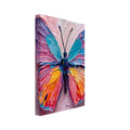 butterfly art print for the bedroom, soft painterly artwork on matte paper