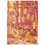 Decorated Easter Eggs Folk Art Print