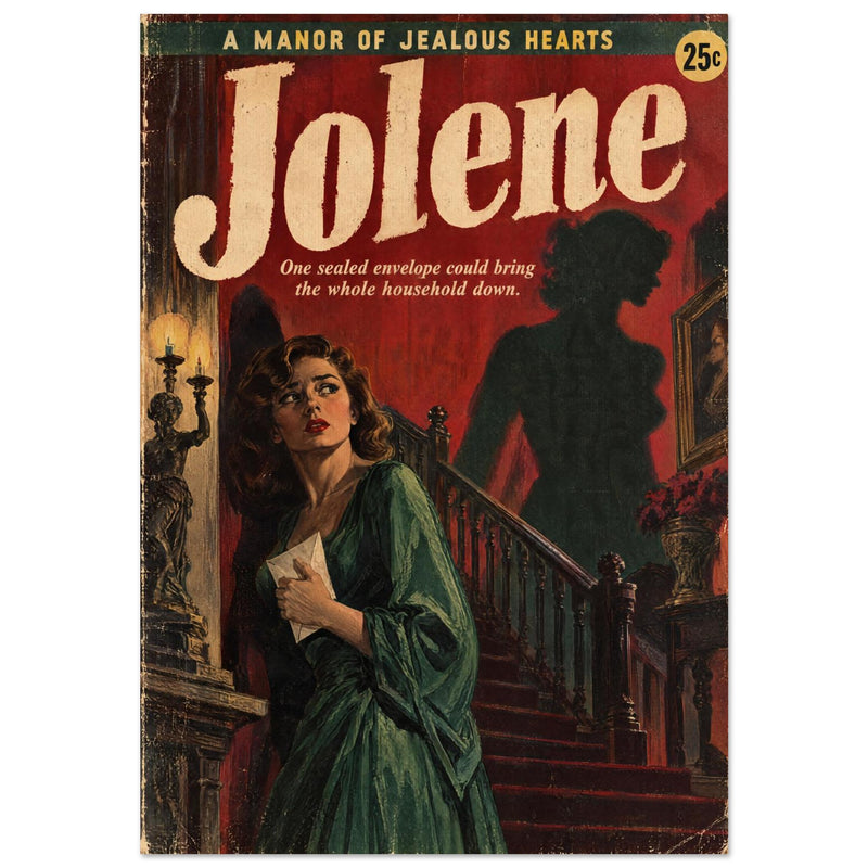 Jolene Retro Pulp Cover Art Print