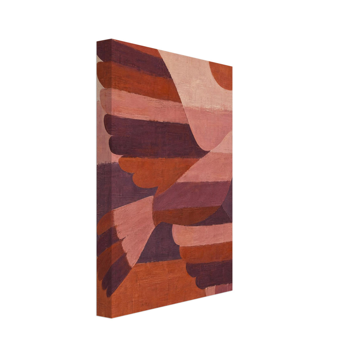 Flying Bird Terracotta Art Print – Canvas