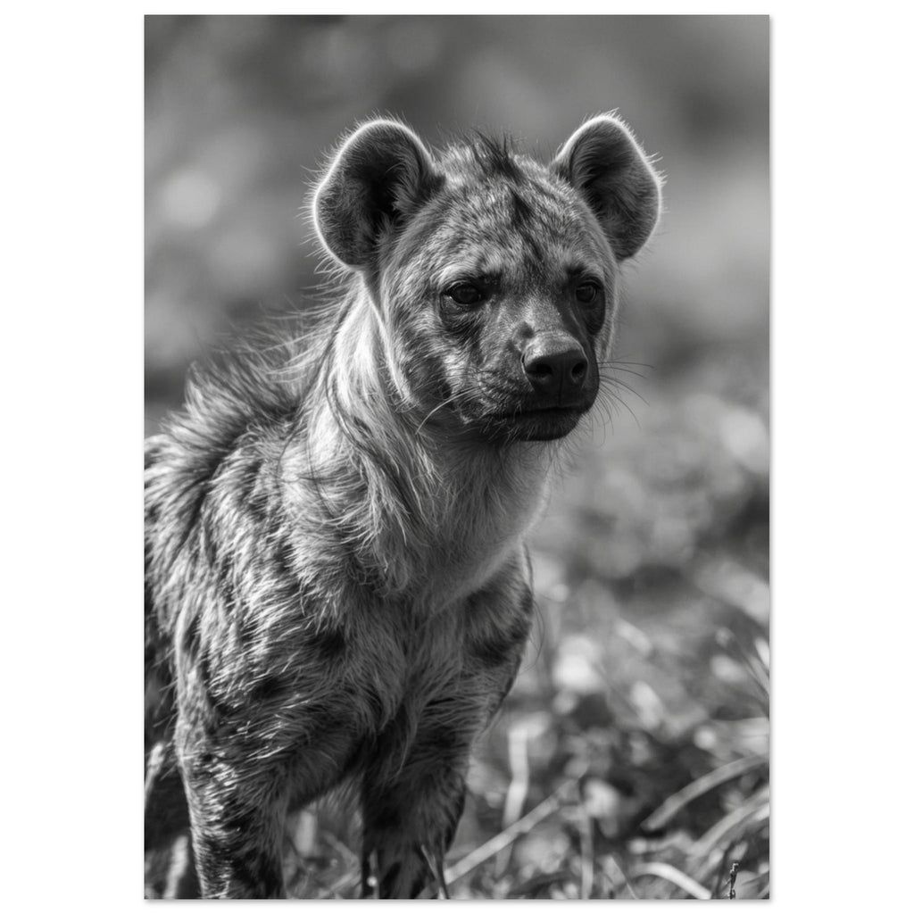 dog art print for the living room, soft painterly artwork on matte paper