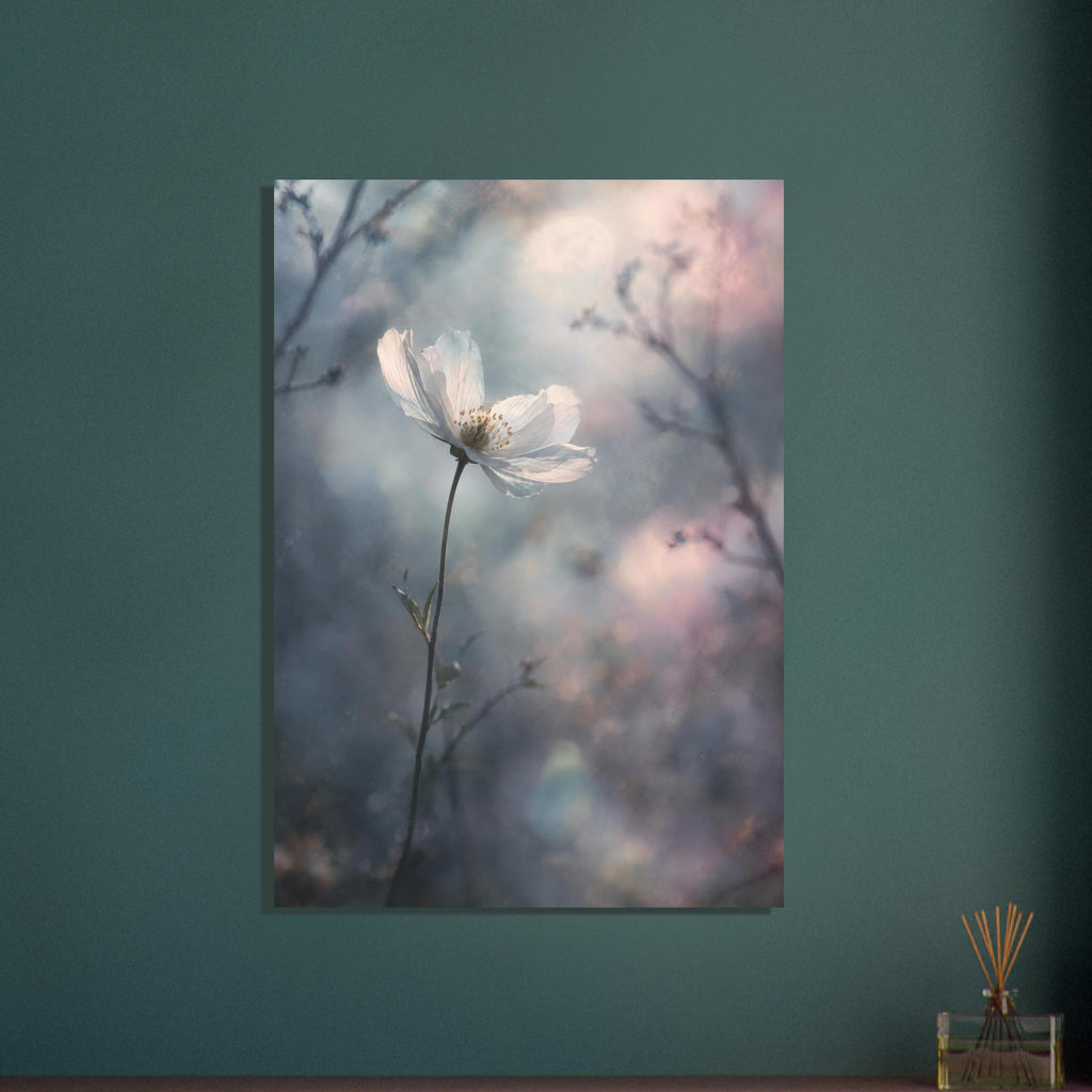original abstract composition art print for the living room, soft painterly artwork on matte paper