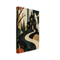 original abstract composition art print for the living room, soft painterly artwork on matte paper